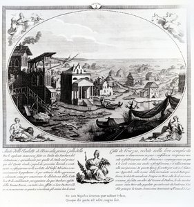 Premier établissement de Venise
